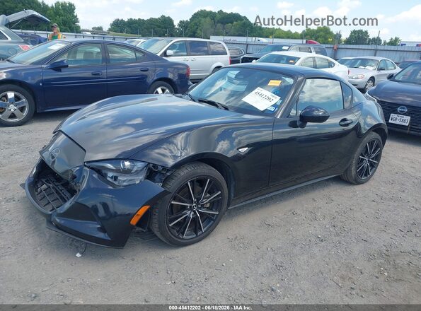JM1NDAM76S0652468 2025 MAZDA MX-5 MIATA RF Black Przód lewy