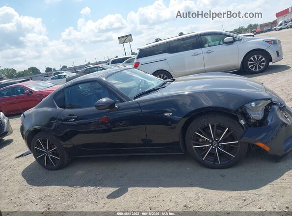 JM1NDAM76S0652468 2025 MAZDA MX-5 MIATA RF Black Widok wnętrza z tyłu