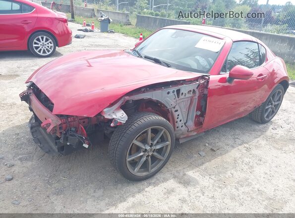 JM1NDAM77H0103323 2017 MAZDA MX-5 MIATA RF Red Front left