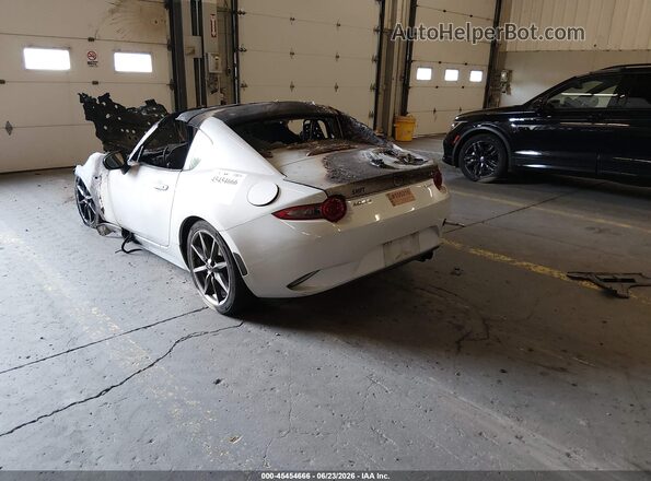 JM1NDAM77H0107260 2017 MAZDA MX-5 MIATA RF Silver Հետևի ձախ