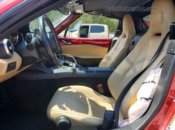 JM1NDAM77K0305716 2019 MAZDA MX-5 Red Սալոնի դիմացի տեսք