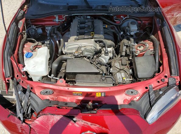 JM1NDAM77K0305716 2019 MAZDA MX-5 Red Սալոնի հետևի տեսք