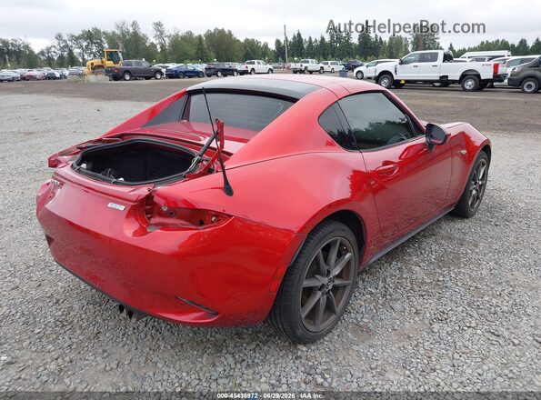 JM1NDAM78H0104285 2017 MAZDA MX-5 MIATA RF Красный Задняя правая четверть
