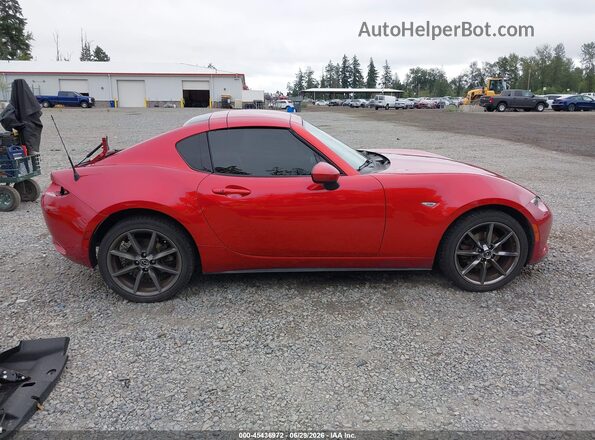 JM1NDAM78H0104285 2017 MAZDA MX-5 MIATA RF Красный Панорамный вид салона 360°