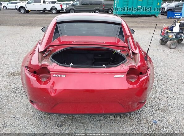 JM1NDAM78H0104285 2017 MAZDA MX-5 MIATA RF Красный 