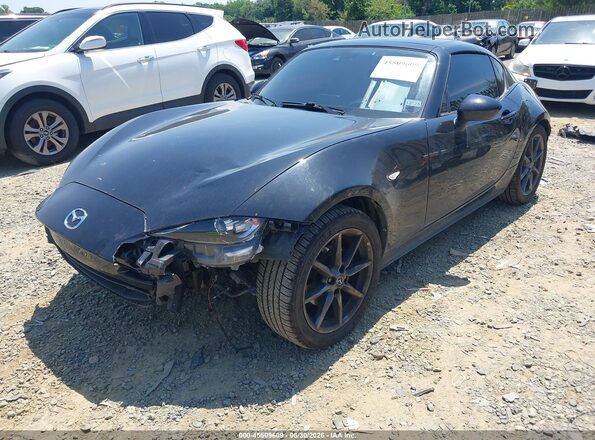 JM1NDAM78K0308821 2019 MAZDA MX-5 MIATA RF Black Vista tres cuartos delantera izquierda
