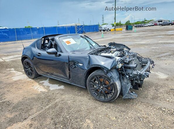 JM1NDAM78R0607526 2024 MAZDA MX-5 Black Przód prawy