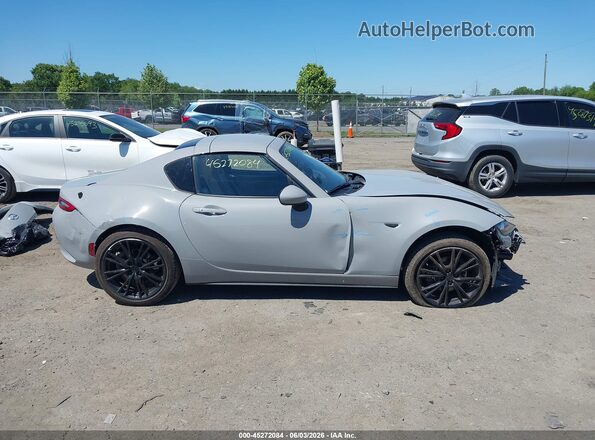 JM1NDAM79R0607275 2024 MAZDA MX-5 MIATA RF Gray Սալոնի 360 աստիճան տեսք