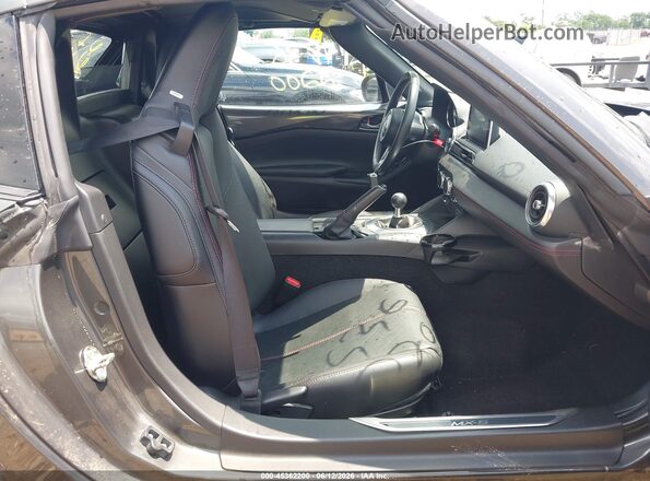 JM1NDAM7XH0103851 2017 MAZDA MX-5 MIATA RF Gray Vista de la etiqueta del VIN