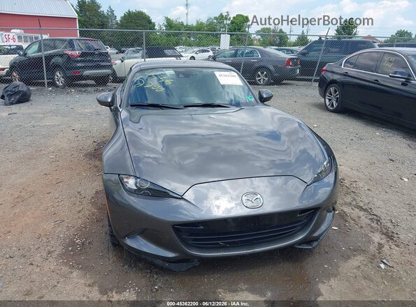 JM1NDAM7XH0103851 2017 MAZDA MX-5 MIATA RF Gray Vista del cuadro de instrumentos