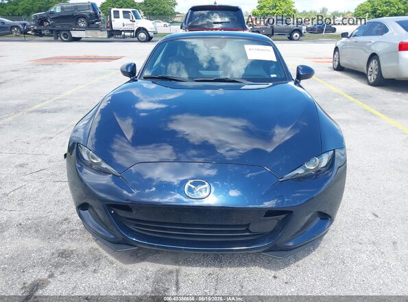 JM1NDAM7XS0651145 2025 MAZDA MX-5 MIATA RF Синий Вид задней части салона