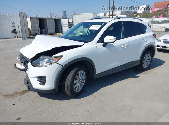JM3KE2BY0G0882930 2016 MAZDA CX-5 White Przód lewy