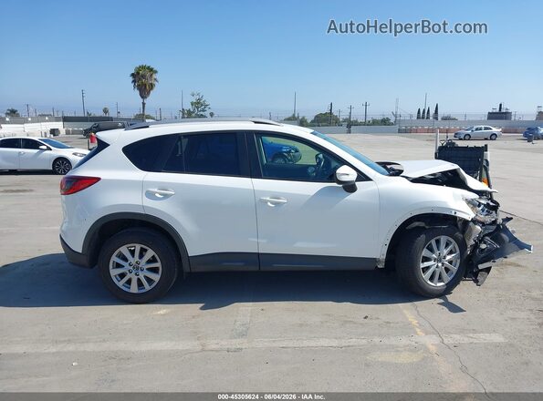 JM3KE2BY0G0882930 2016 MAZDA CX-5 White Widok wnętrza z tyłu
