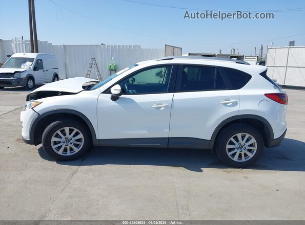 JM3KE2BY0G0882930 2016 MAZDA CX-5 White Widok wnętrza 360 stopni