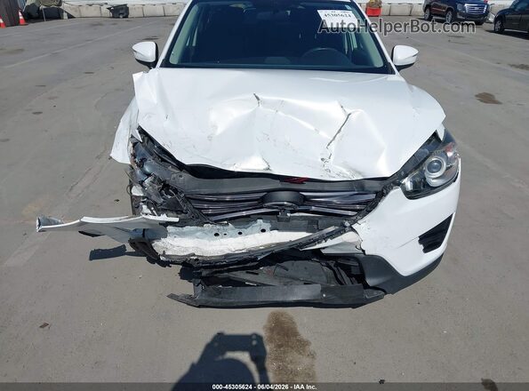 JM3KE2BY0G0882930 2016 MAZDA CX-5 White Widok z przodu