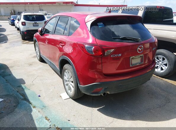 JM3KE2BY3G0645946 2016 MAZDA CX-5 Red უკანა მარცხენა