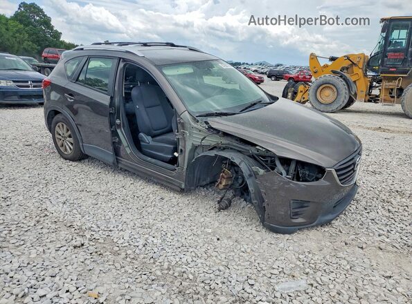 JM3KE2BY3G0759056 2016 MAZDA CX-5 Серый Передняя правая четверть