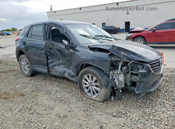 JM3KE2BY4G0866102 2016 MAZDA CX-5 Black Front right