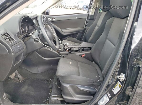 JM3KE2BY4G0866102 2016 MAZDA CX-5 Black Front interior view