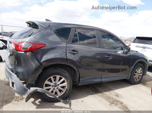 JM3KE2BY5G0800755 2016 MAZDA CX-5 Gray Widok wnętrza z tyłu