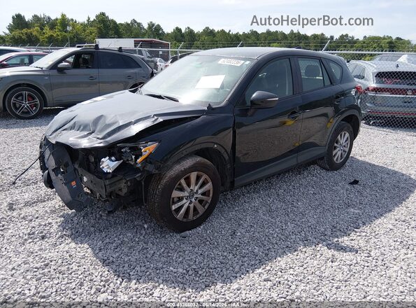 JM3KE2BY5G0856937 2016 MAZDA CX-5 Black Vista tres cuartos delantera izquierda