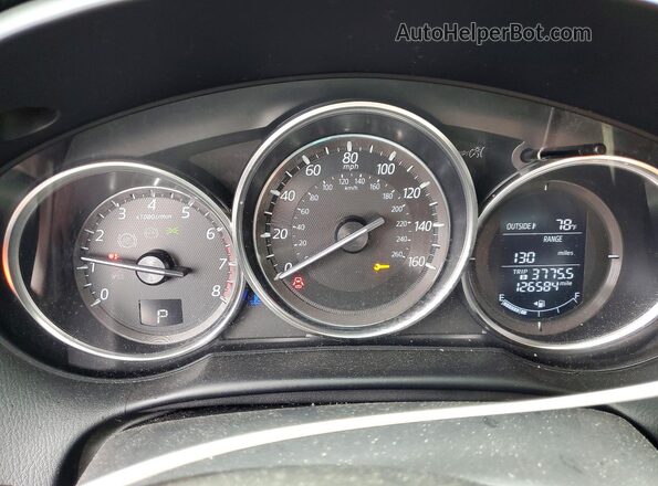 JM3KE2BY7G0875764 2016 MAZDA CX-5 Черный Вид щитка приборов