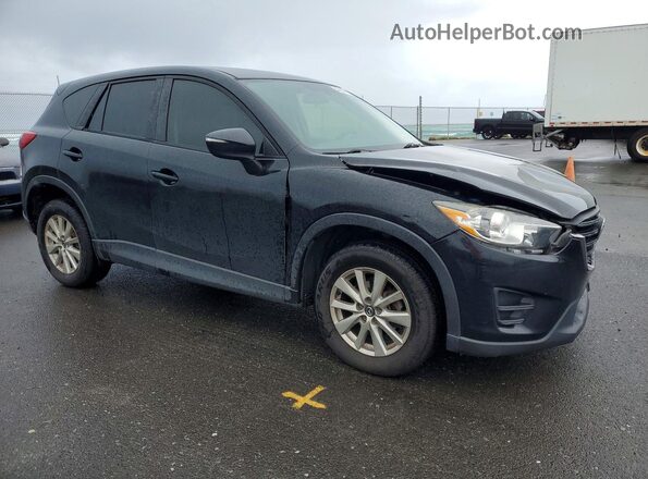 JM3KE2BY7G0875764 2016 MAZDA CX-5 Черный Передняя правая четверть