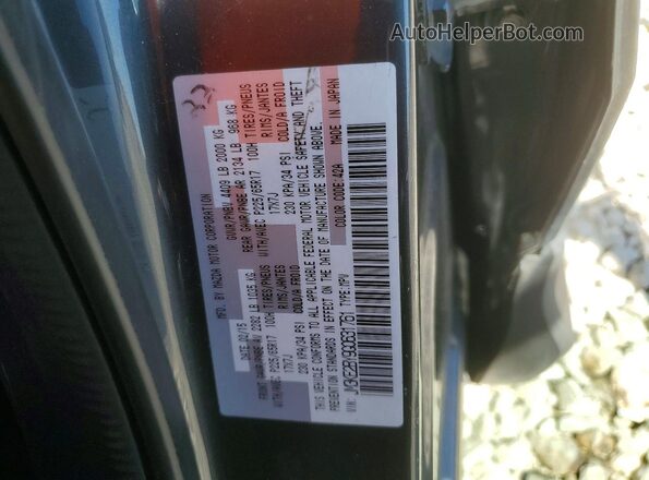 JM3KE2BY9G0631761 2016 MAZDA CX-5 Charcoal Vista de la etiqueta del VIN