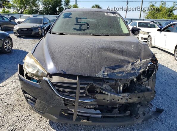 JM3KE2BYXG0756493 2016 MAZDA CX-5 Black Widok z przodu