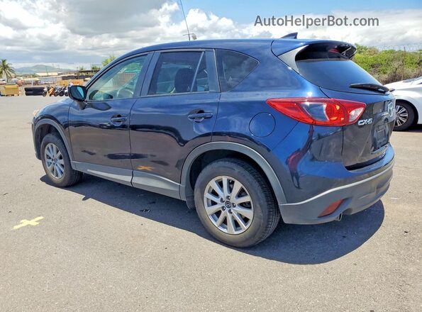 JM3KE2CY0G0664453 2016 MAZDA CX-5 Blue Tył lewy