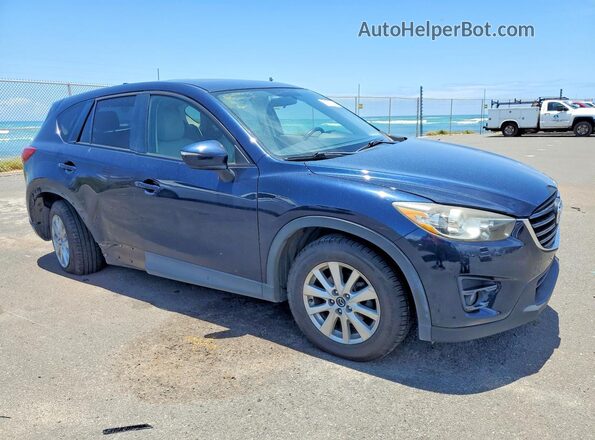 JM3KE2CY0G0664453 2016 MAZDA CX-5 Blue Przód prawy