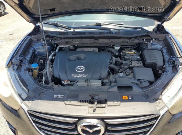 JM3KE2CY0G0664453 2016 MAZDA CX-5 Blue Widok komory silnika