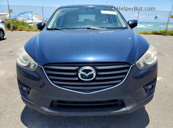 JM3KE2CY0G0664453 2016 MAZDA CX-5 Blue Widok z przodu