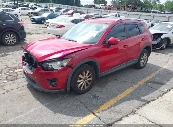 JM3KE2CY0G0732587 2016 MAZDA CX-5 Red Front left