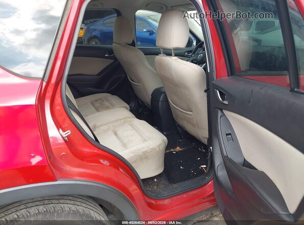 JM3KE2CY0G0732587 2016 MAZDA CX-5 Red VIN sticker view