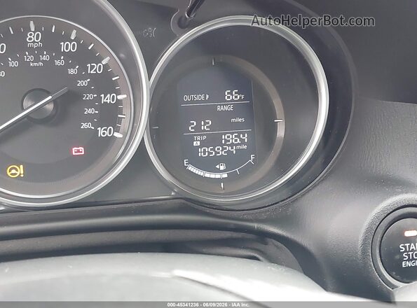 JM3KE2CY1G0698613 2016 MAZDA CX-5 Blue 