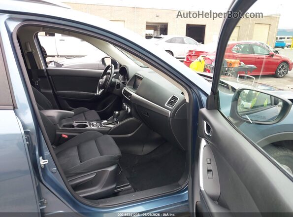JM3KE2CY1G0698613 2016 MAZDA CX-5 Blue Սալոնի դիմացի տեսք