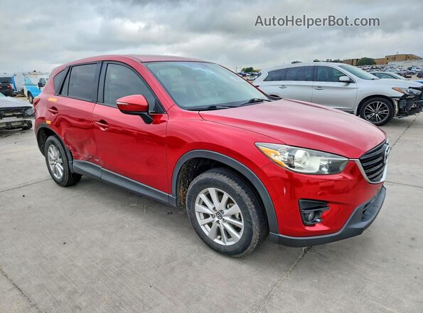 JM3KE2CY2G0821156 2016 MAZDA CX-5 Red Передня права чверть
