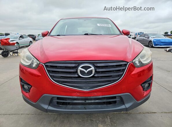 JM3KE2CY2G0821156 2016 MAZDA CX-5 Red Вид спереду