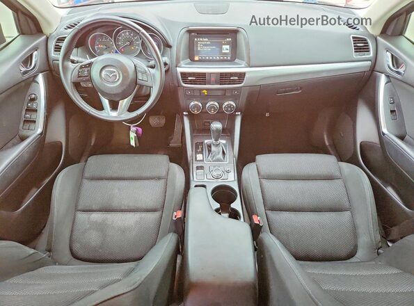 JM3KE2CY2G0821156 2016 MAZDA CX-5 Red Вид панелі приладів