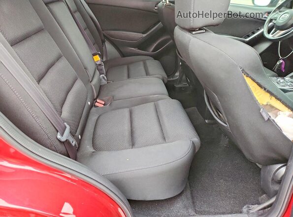 JM3KE2CY2G0821156 2016 MAZDA CX-5 Red Вид задніх сидінь