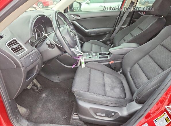 JM3KE2CY2G0821156 2016 MAZDA CX-5 Red Вид салону спереду
