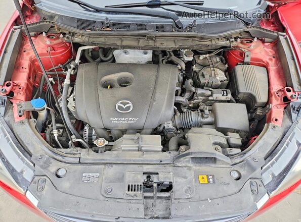 JM3KE2CY2G0821156 2016 MAZDA CX-5 Red Вид задньої частини салону