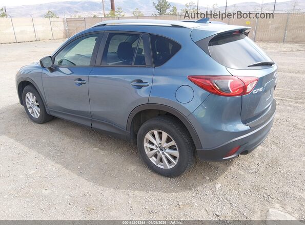 JM3KE2CY2G0892079 2016 MAZDA CX-5 Blue Հետևի ձախ