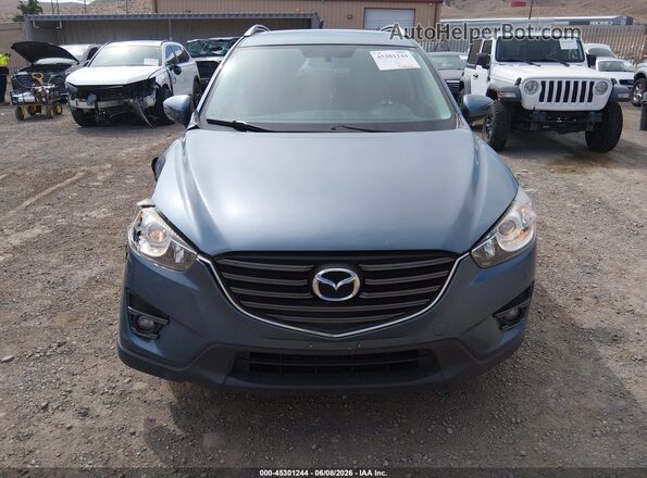 JM3KE2CY2G0892079 2016 MAZDA CX-5 Blue Դիմացի տեսք