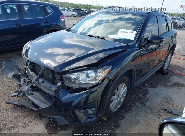 JM3KE2CY4G0691445 2016 MAZDA CX-5 Black Przód lewy