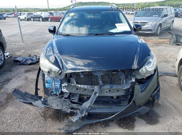 JM3KE2CY4G0691445 2016 MAZDA CX-5 Black Widok wnętrza z tyłu