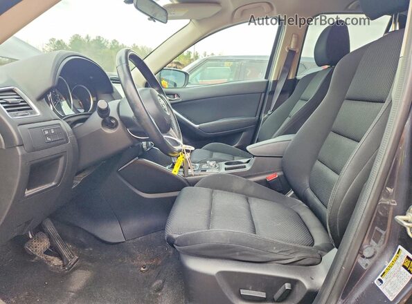 JM3KE2CY4G0770260 2016 MAZDA CX-5 Gray Vista interior delantera