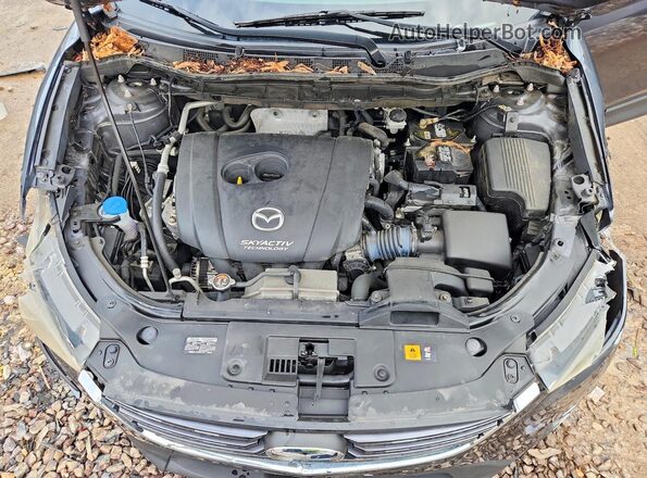 JM3KE2CY4G0770260 2016 MAZDA CX-5 Gray Vista del compartimento del motor