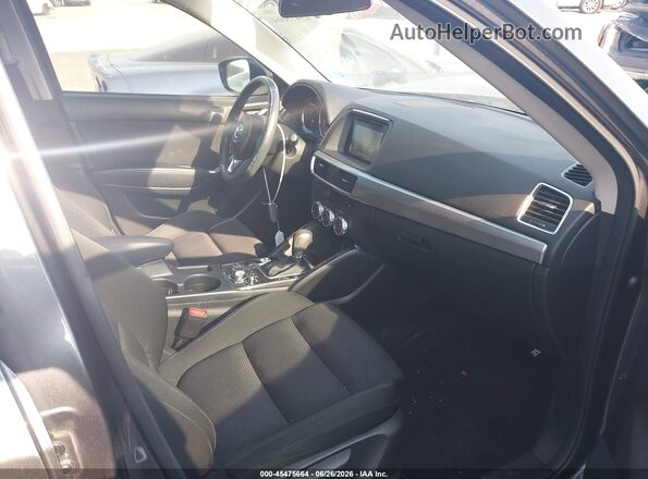 JM3KE2CY4G0868852 2016 MAZDA CX-5 Серый Вид салона спереди